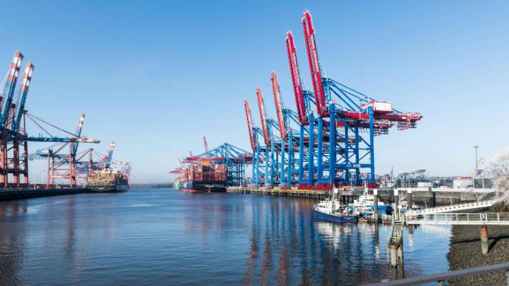 descarte de resíduos em áreas portuárias